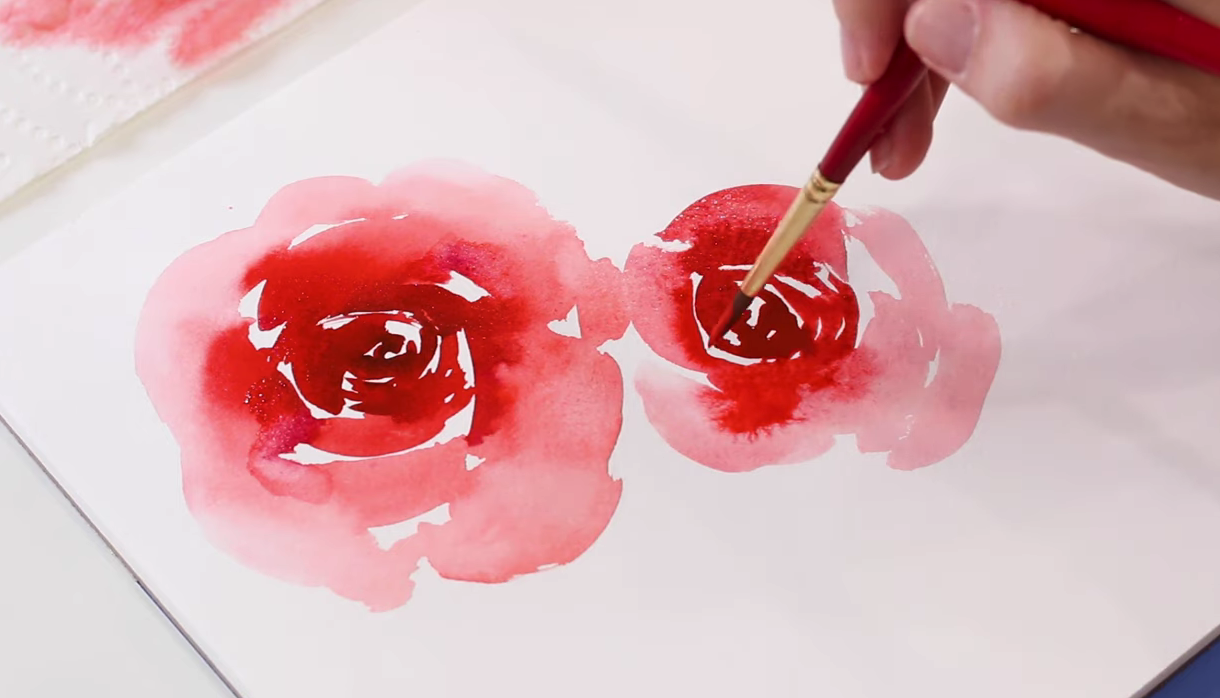 How to Paint Roses