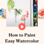 How to paint spring trees