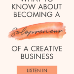 Owning a creative business
