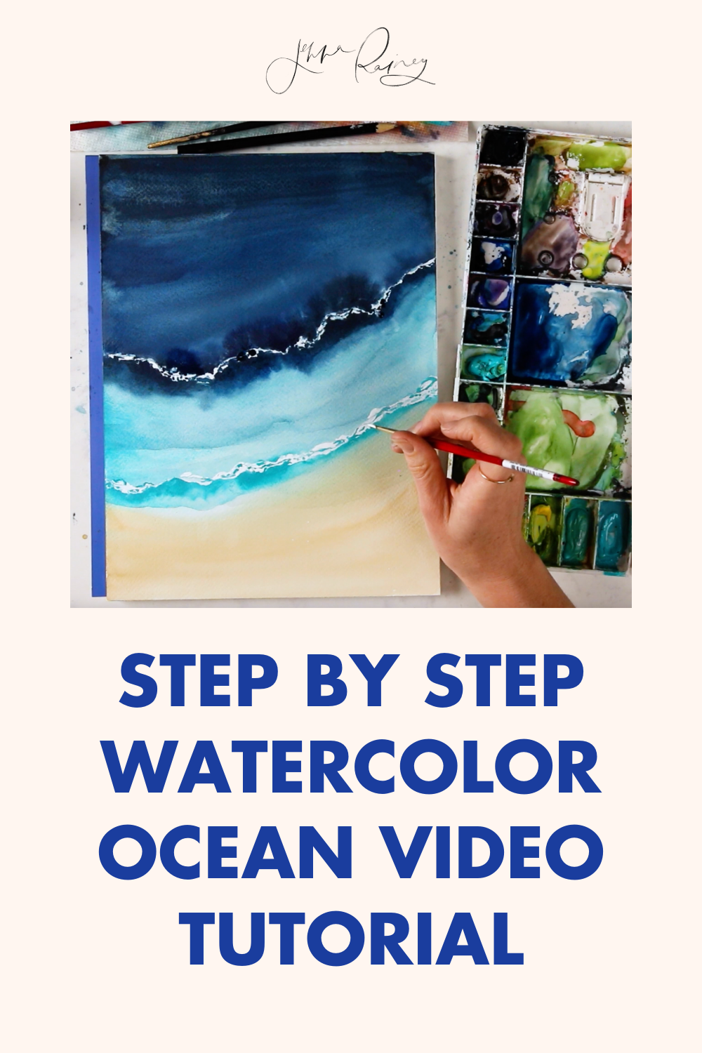 How to Paint an Ocean Landscape