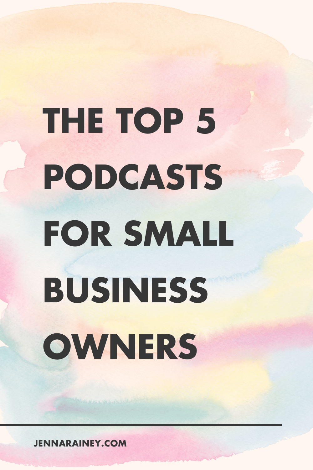 My 5 Favorite Podcasts for Creative Business Owners